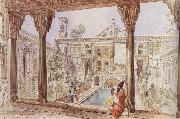 Jean-Paul Laurens Palace of the French Mission in Teheran USA oil painting artist